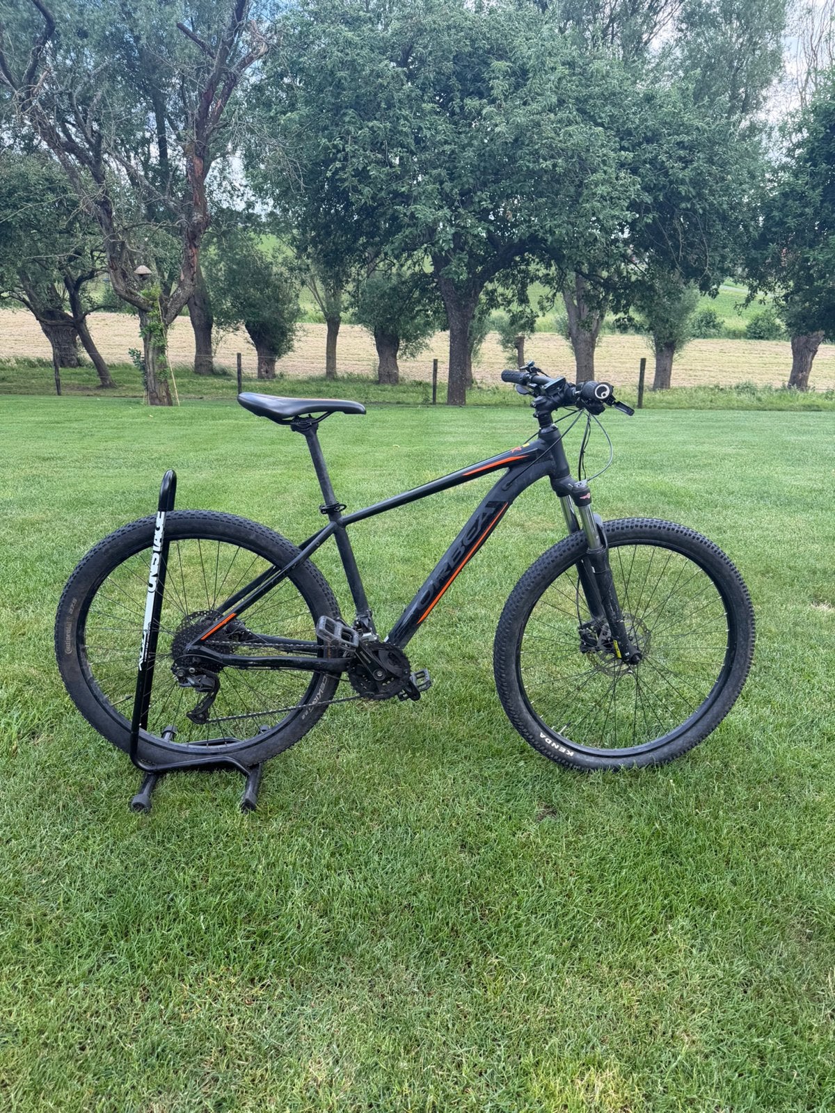 VTT Orbea 27 pouces noir/orange, Autres marques, Enlèvement, Utilisé, Autres dimensions