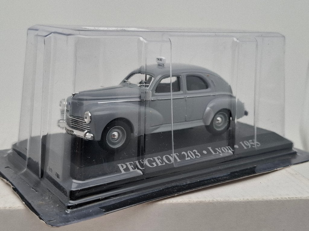 Peugeot 203 - Taxi Lyon (1955) - 1/43, Envoi, Comme neuf, Voiture, Autres marques