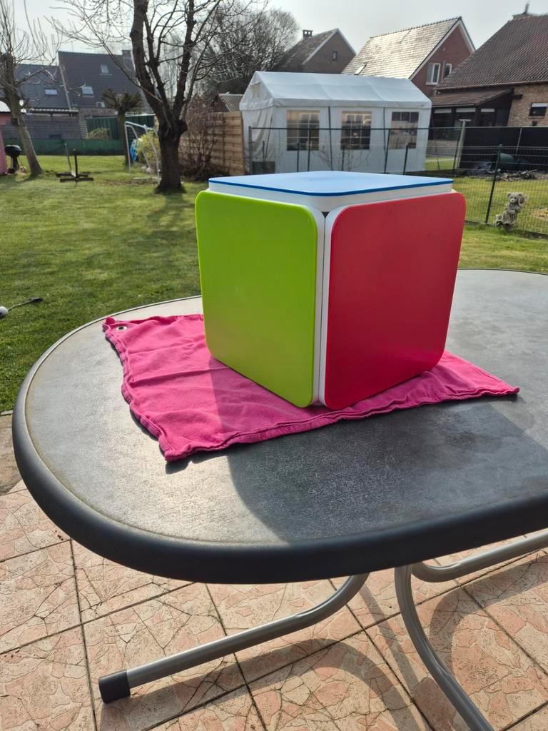 Kindertafel en stoeltjes 5 in 1 - als nieuw, Ophalen