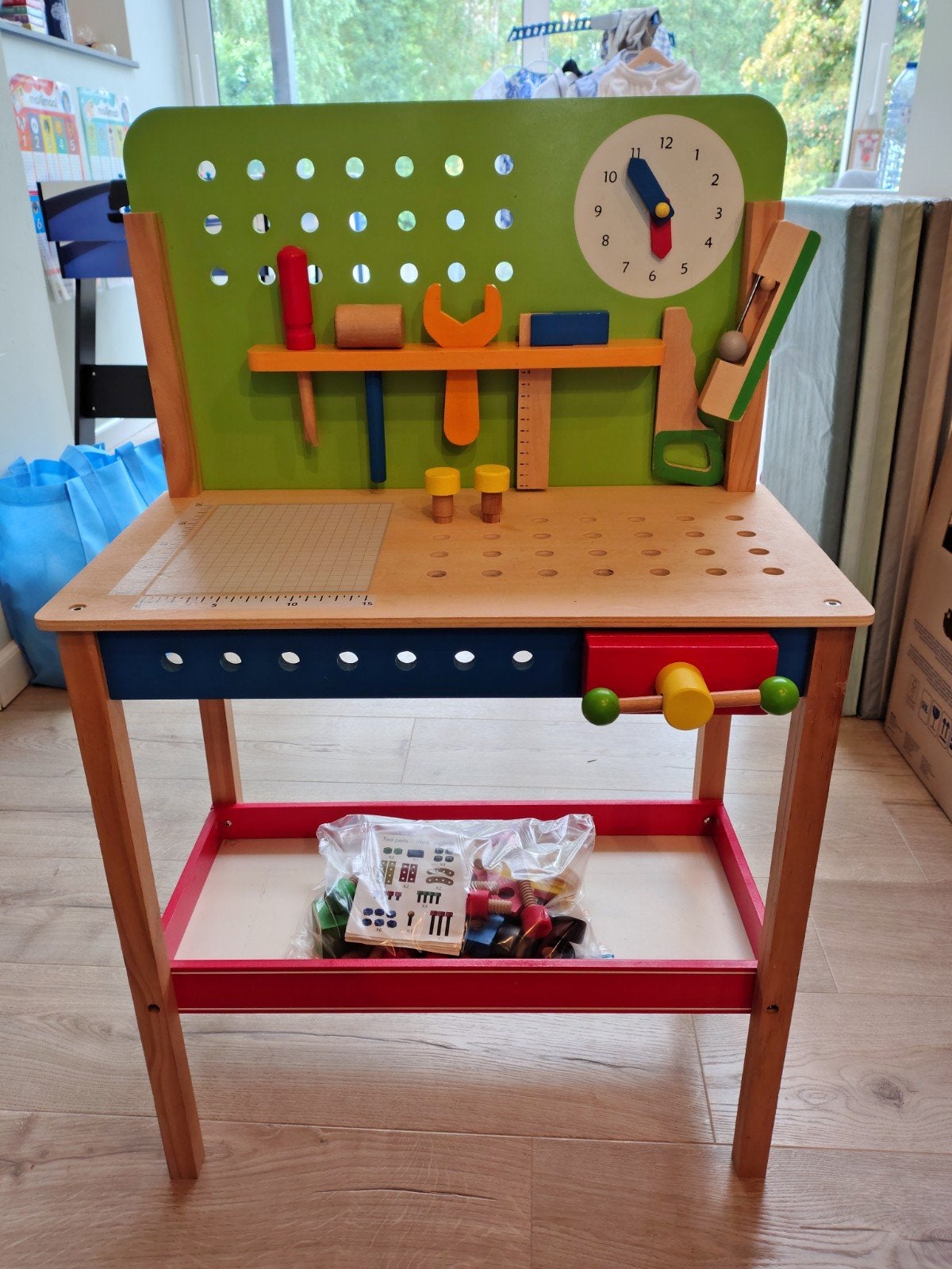 Mini matters houten werkbank, Ophalen, Gebruikt, Meubelstuk of Keukentje