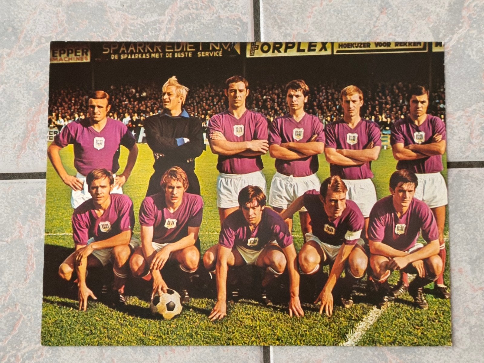 Carte RSC Anderlecht kaart RSCA