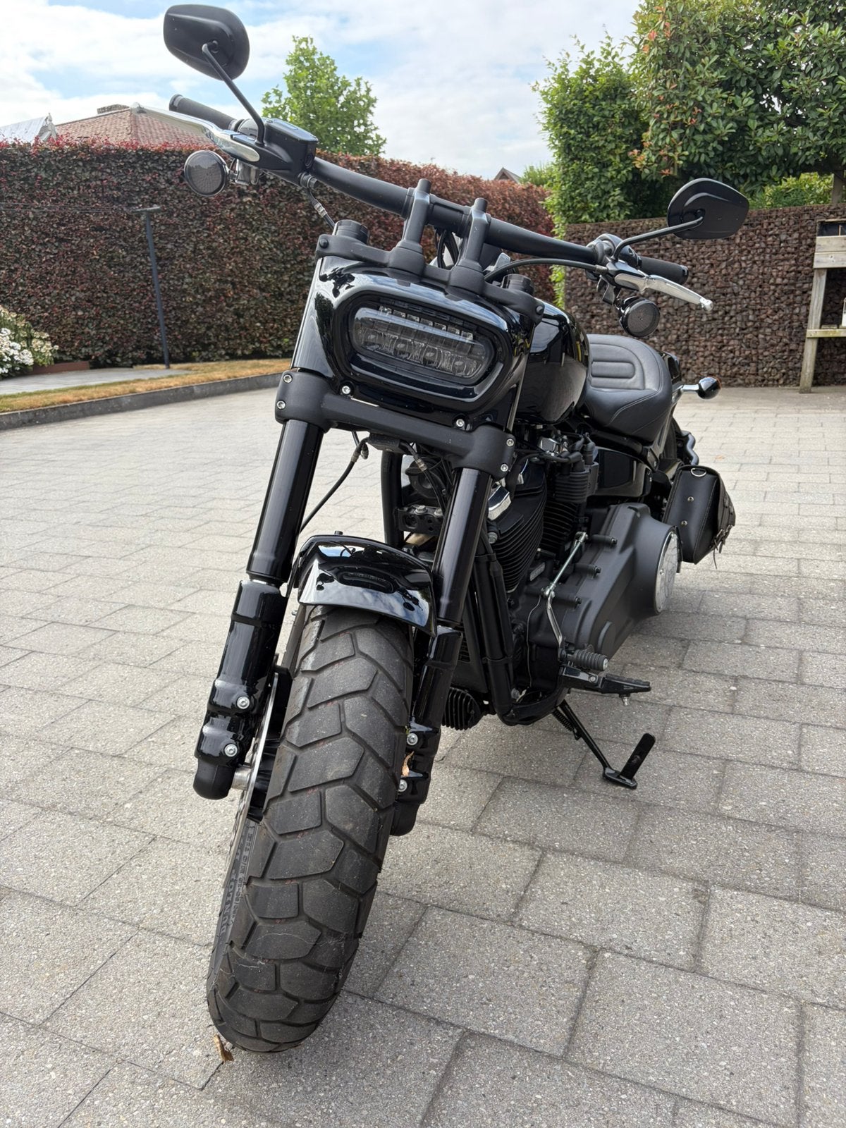 Harley Davidson Fat Bob 114 in zeer goede staat 13000km, Motos, Permis Moto A, Occasion, 2 cylindres, Particulier