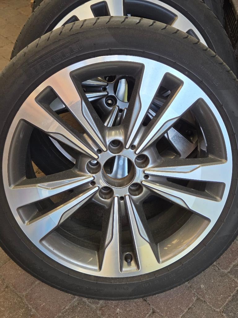 Originele Mercedes - Benz Borbet 18", Auto-onderdelen, Banden en Velgen, 18 inch, Banden en Velgen, Ophalen of Verzenden, Personenwagen