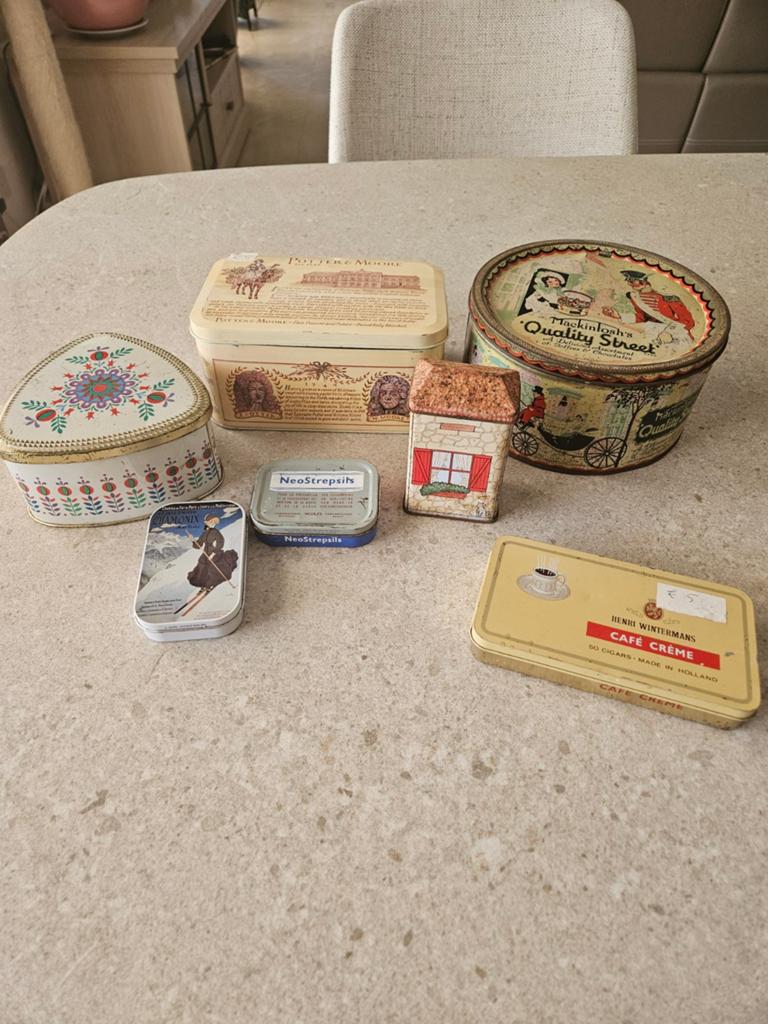 Blikken dozen., Ophalen of Verzenden