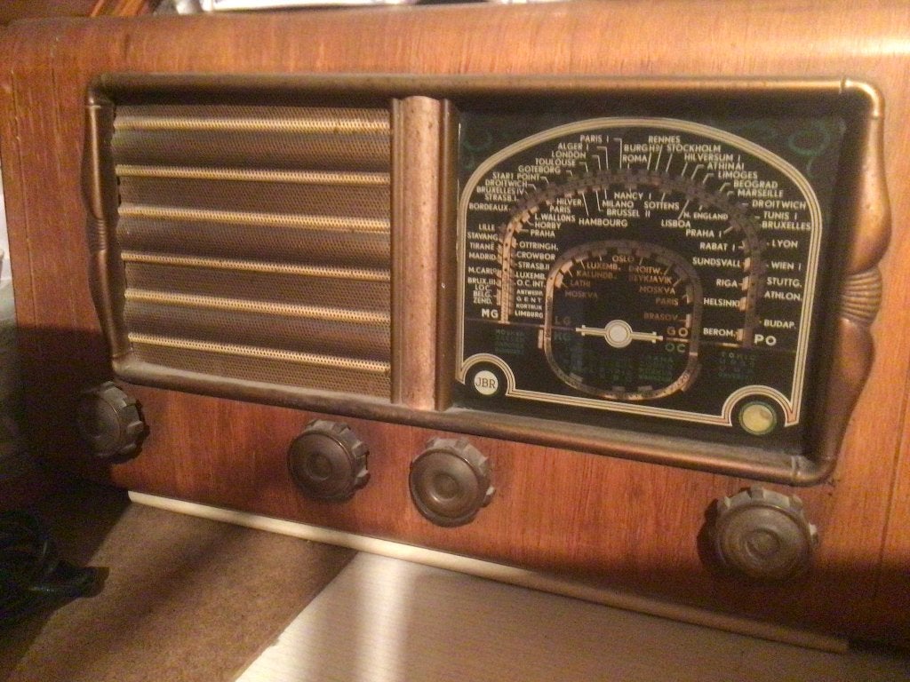 Antieke wereldradio, Ophalen, Gebruikt, Wereldontvanger