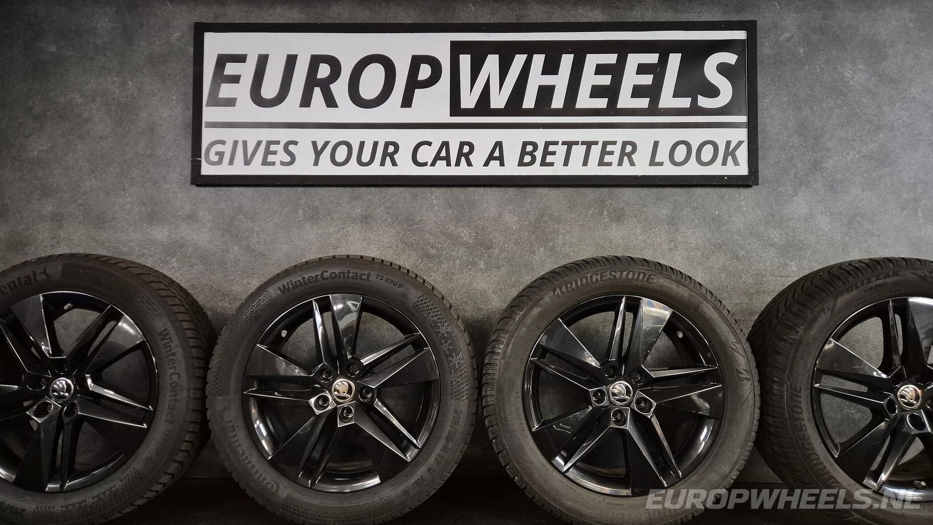 17 inch Skoda Superb 3V Passat B8 Karoq velgen winterbanden, Auto-onderdelen, Banden en Velgen, -, -, Banden en Velgen, 17 inch