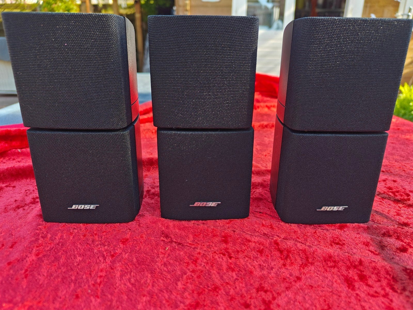 Bose Dual luidsprekers 3x zwart, Audio, Tv en Foto, Luidsprekerboxen, Bose, Ophalen of Verzenden