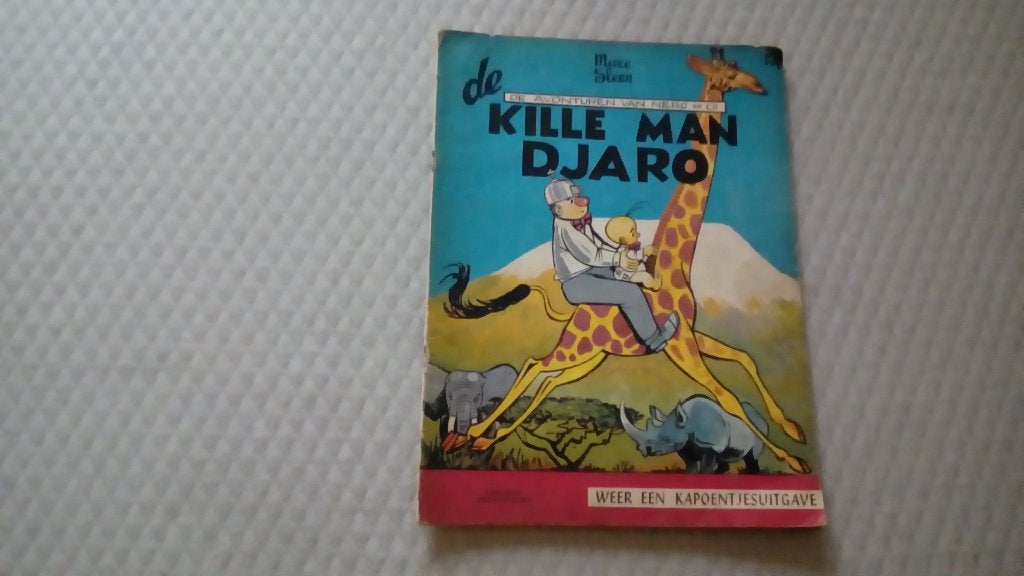 Nero.1 kleur. De kille man Djaro. Eerste druk, Boeken, Eén stripboek, Ophalen of Verzenden, Gelezen