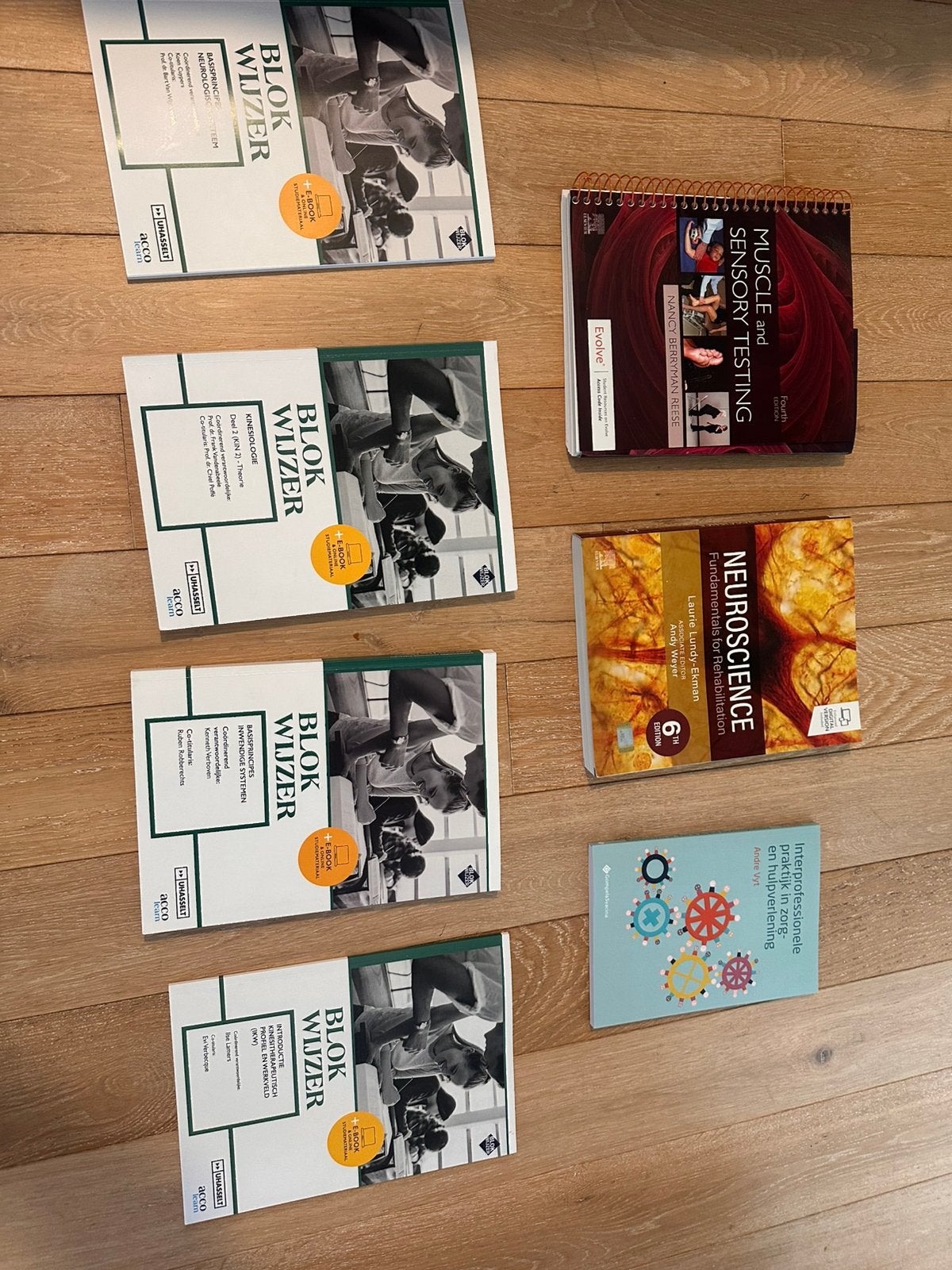 Kinesitherapie boeken, Ophalen, Gelezen, Hoger Onderwijs, Motmans