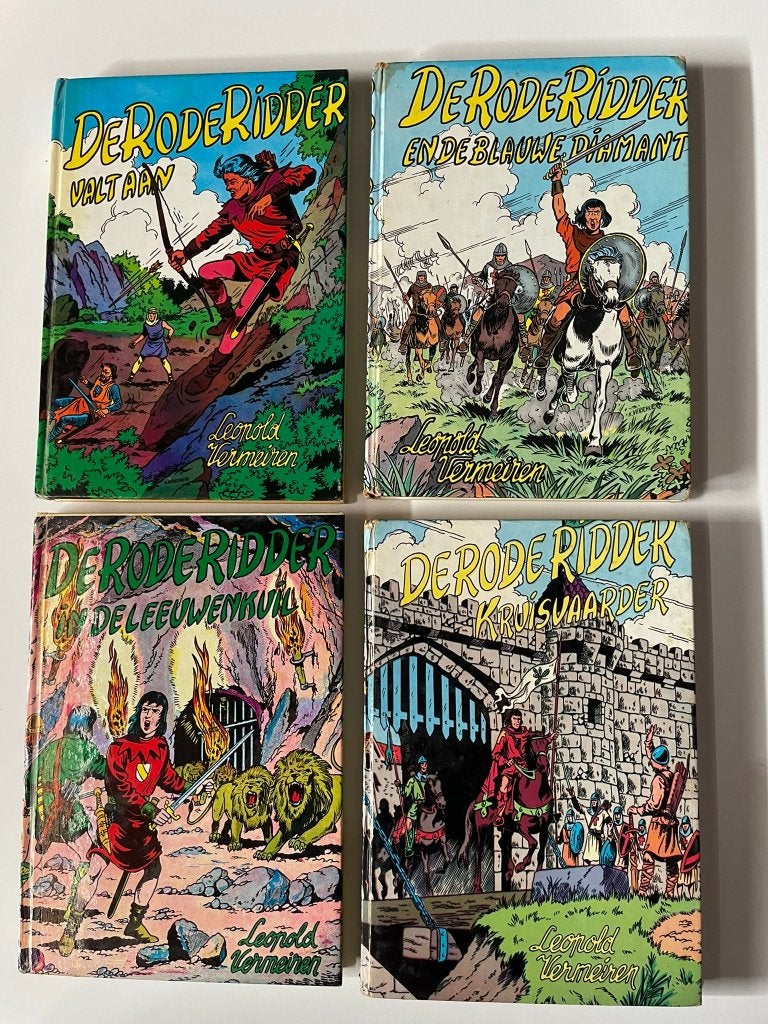 De Rode Ridder – Leopold Vermeiren – 8 hardcover boeken, Boeken, Meerdere stripboeken, Ophalen of Verzenden, Gelezen, Leopold vermeiren