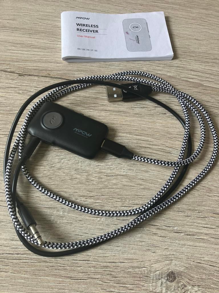RÉCEPTEUR AUDIO BLUETOOTH, Enlèvement, Comme neuf