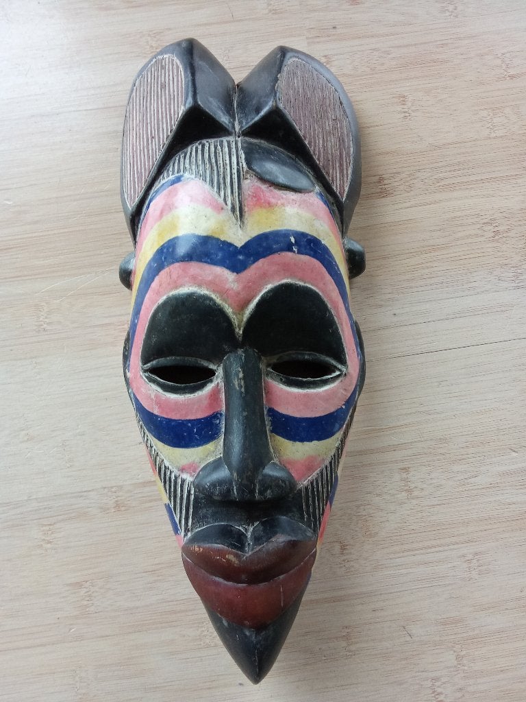 Afrikaanse maskers de Songye groep Congo - Kinshasa (6)., Enlèvement ou Envoi, Afrique, Bois, Masque