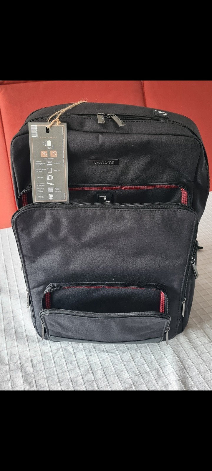 Sac à dos "informatique" Davidts neuf, Informatique & Logiciels, Enlèvement, Sac à dos
