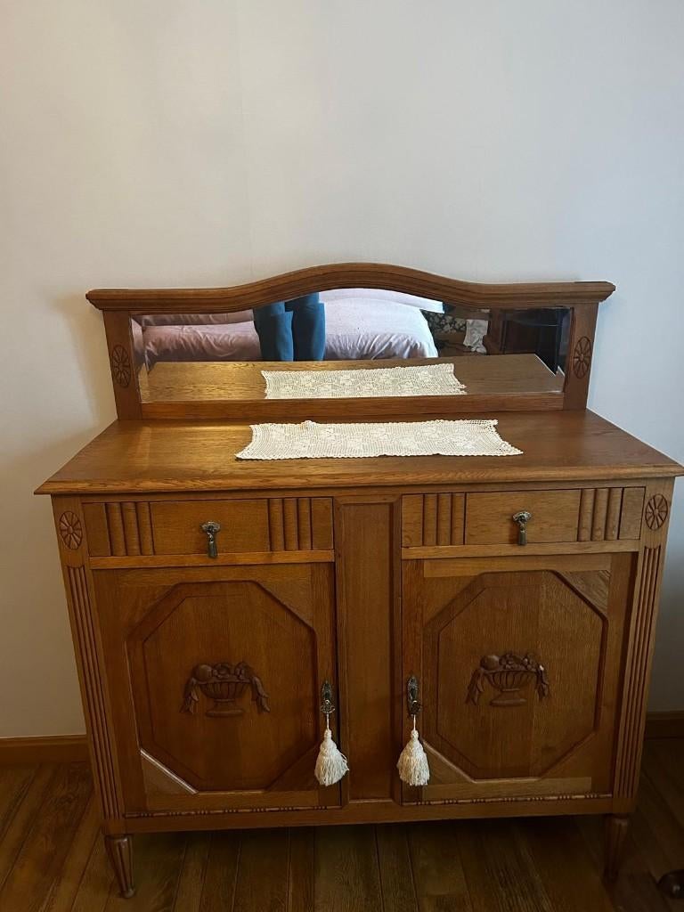 Kast, Huis en Inrichting, Kasten | Kleerkasten, Ophalen, Gebruikt, 100 tot 150 cm, 100 tot 150 cm