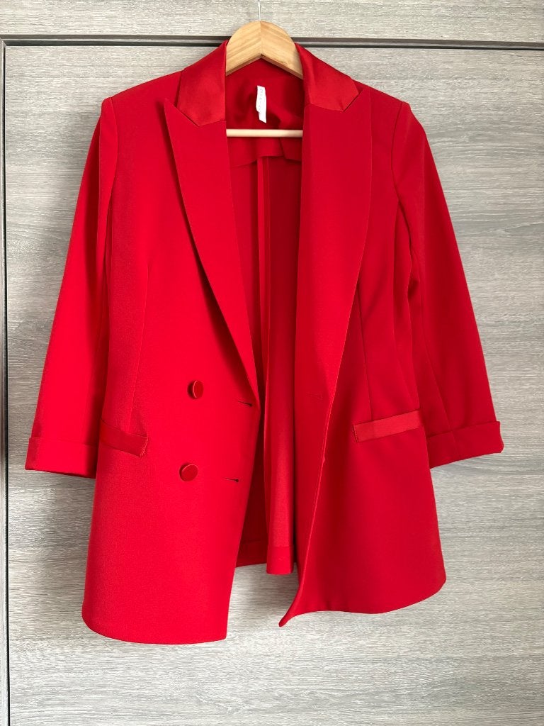 Veste blazer Impérial, Rouge, Taille 38/40 (M), Enlèvement ou Envoi, Comme neuf