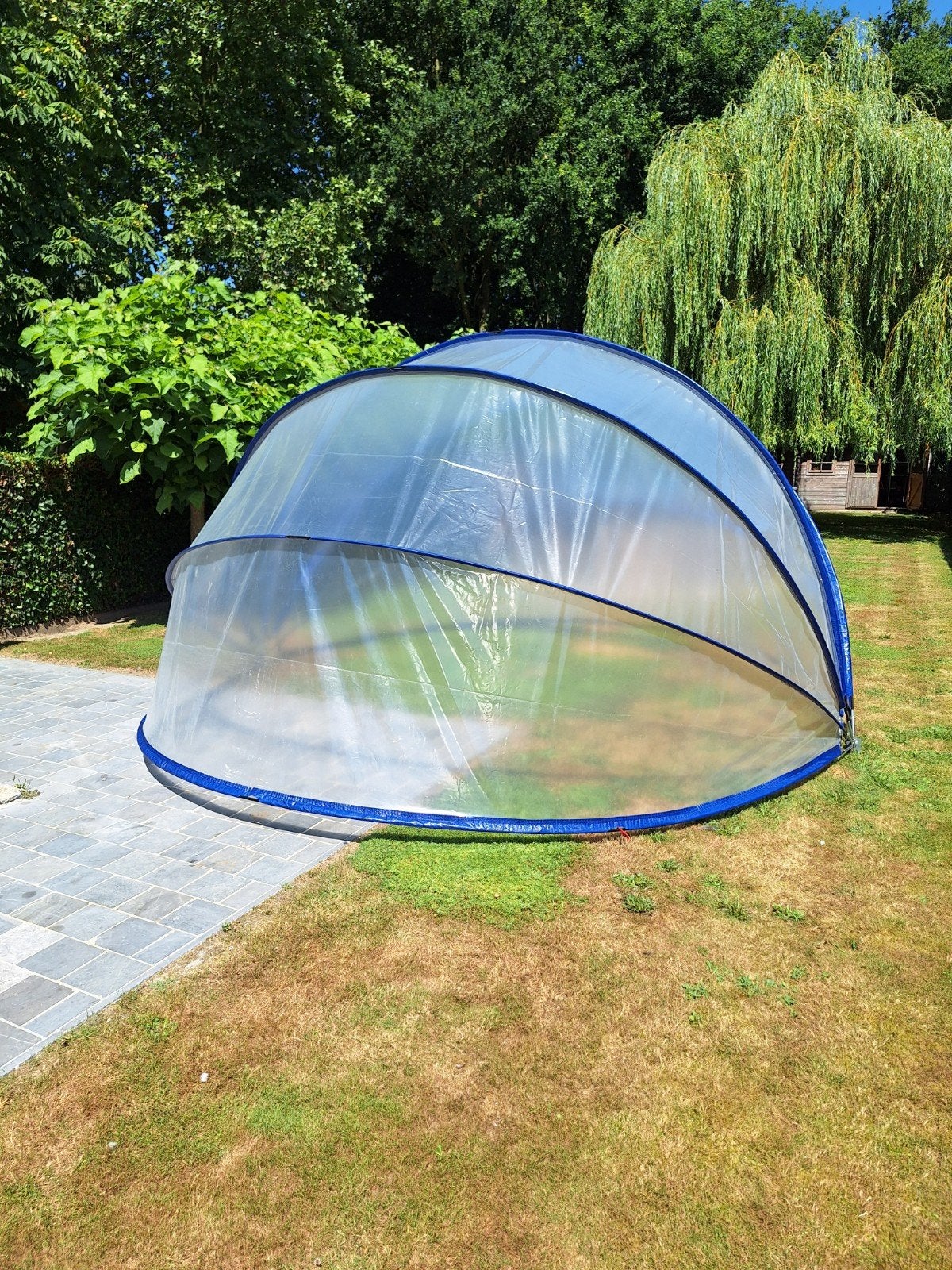 Zwembadoverkaping sunnytent M diameter 4.4m, Tuin en Terras, Zwembaden, Ophalen