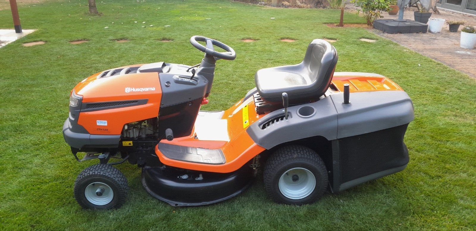 Husqvarna zitmaaier CTH126, Tuin en Terras, Ophalen