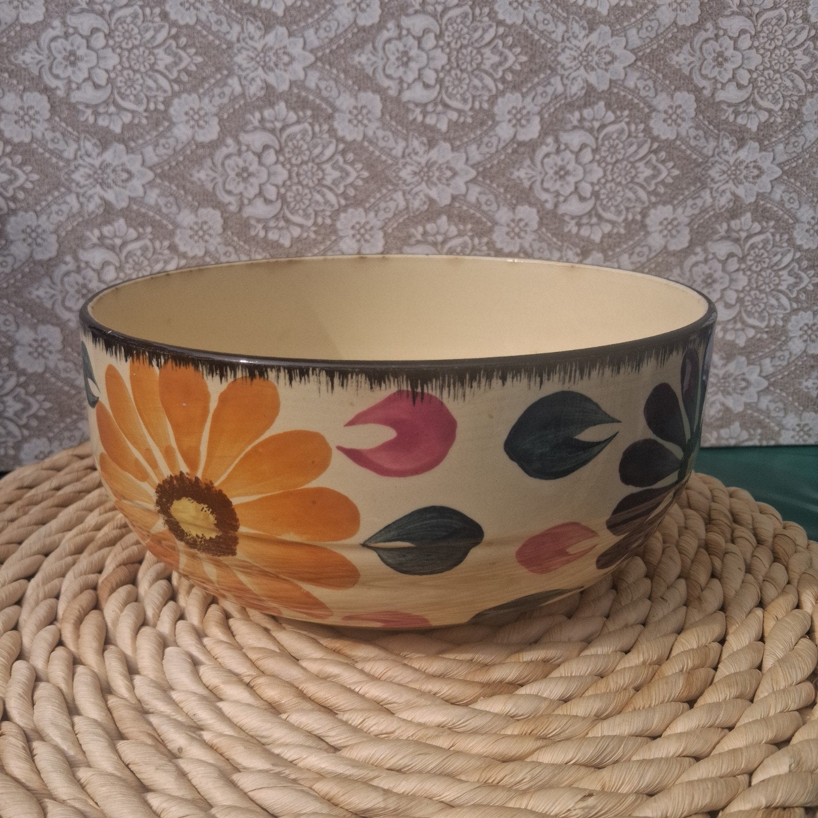 Prachtige Vintage Boch Frères La Louvière Slakom – Van Gogh, Ophalen of Verzenden