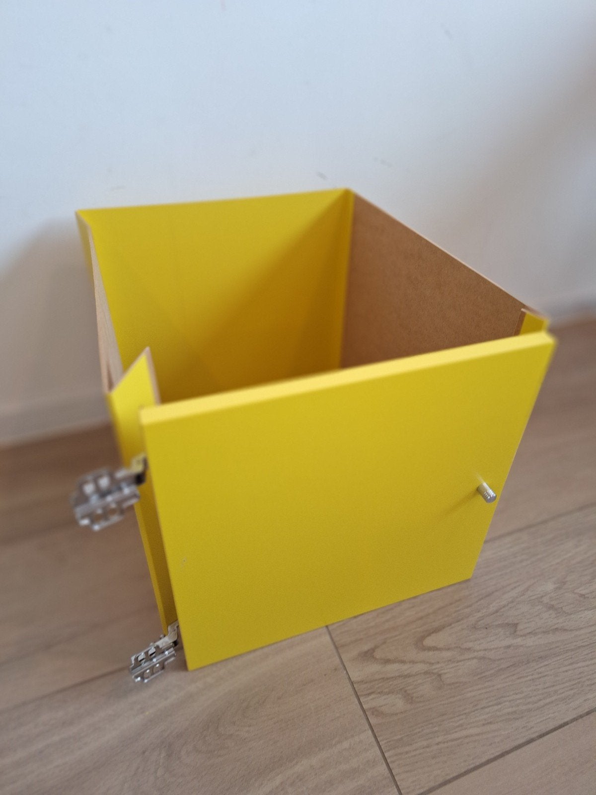 4 gele en 7 zwarte deuren + 3 manden voor kast KALLAX(IKEA), Enlèvement, Utilisé