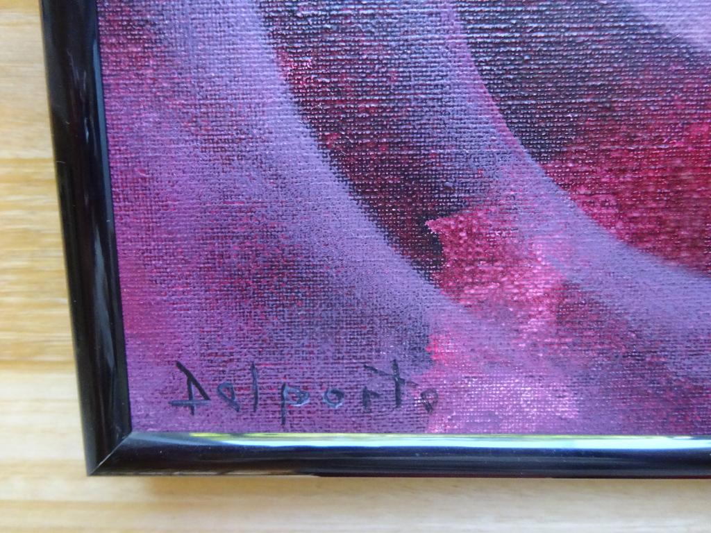 Charles Delporte,  La Muse '96,   50 x 40 cm,  doek, Antiek en Kunst, Ophalen of Verzenden