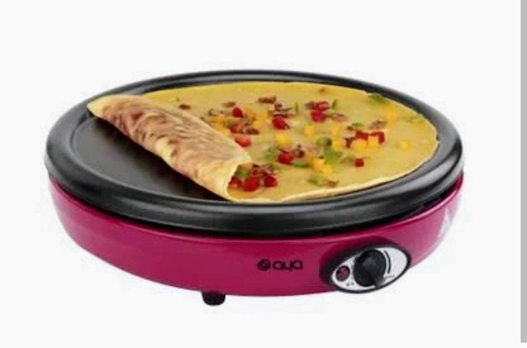 Aya Crêpe Maker 30cm - Pannenkoekenmaker - Nieuw in Doos!, Ophalen, Overige typen, Nieuw, Metaal