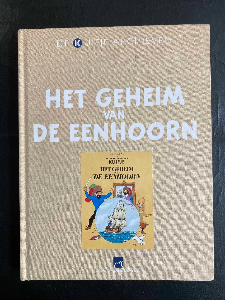 Kuifje Archieven : Geheim van de Eenhoorn (Moulinsart), Boeken, Eén stripboek, Ophalen of Verzenden, Zo goed als nieuw, Herge