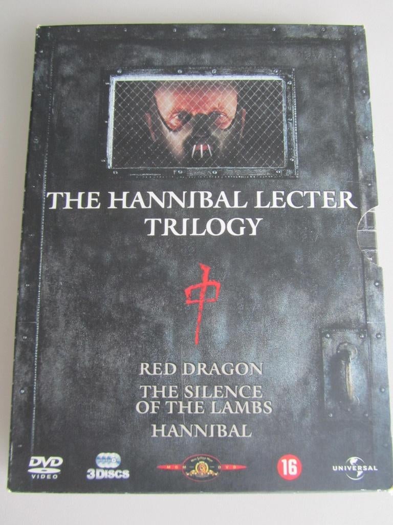 3DVDBOX THE HANNIBAL LECTER TRILOGY, Cd's en Dvd's, Dvd's | Thrillers en Misdaad, Gebruikt, Actiethriller, Vanaf 16 jaar, Ophalen of Verzenden