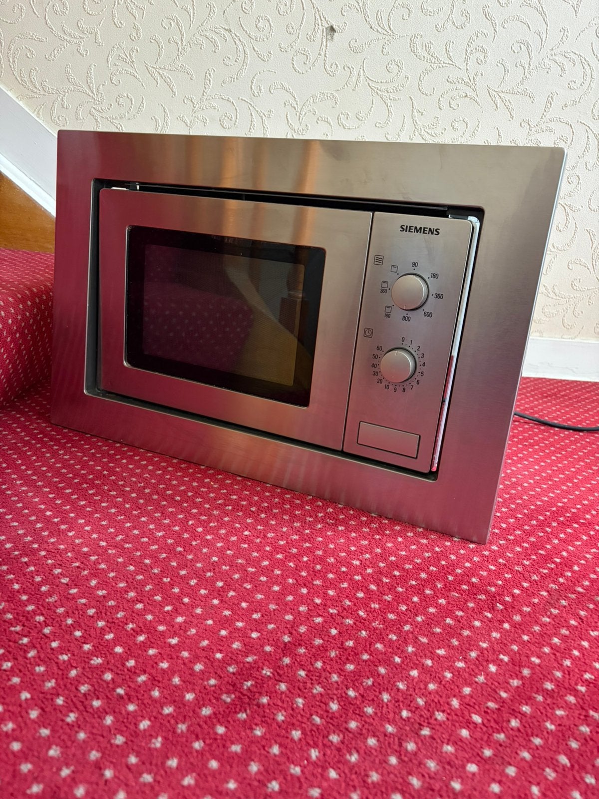 Combi Micro-onde/ Grill Encastrable SIEMENS, Enlèvement, Comme neuf, Gril, Micro-ondes