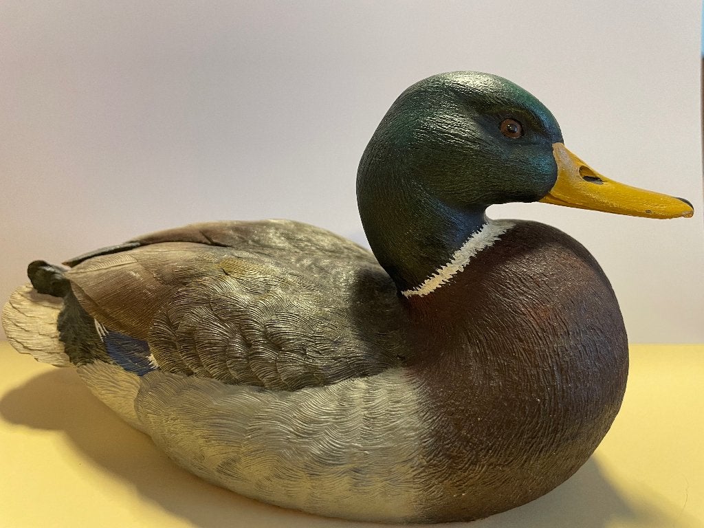 Kleine Mallard eend Decoy uit de Waterfowl Collections, Ophalen of Verzenden, Gebruikt, Dier