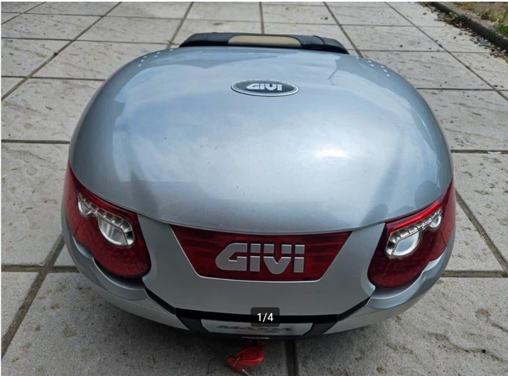 Top case givi maxia et monokey, Ophalen, Zo goed als nieuw