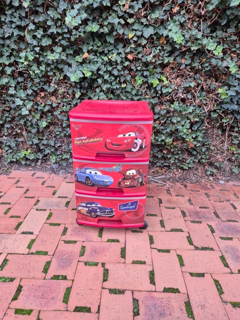 Opbergbox met lades cars, Ophalen, Zo goed als nieuw, Overige typen