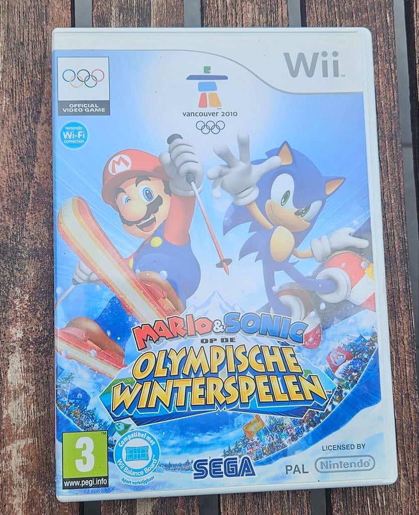 Mario en Sonic op de Olympische Winterspelen, Games en Spelcomputers, Games | Nintendo Wii, Ophalen of Verzenden, Zo goed als nieuw