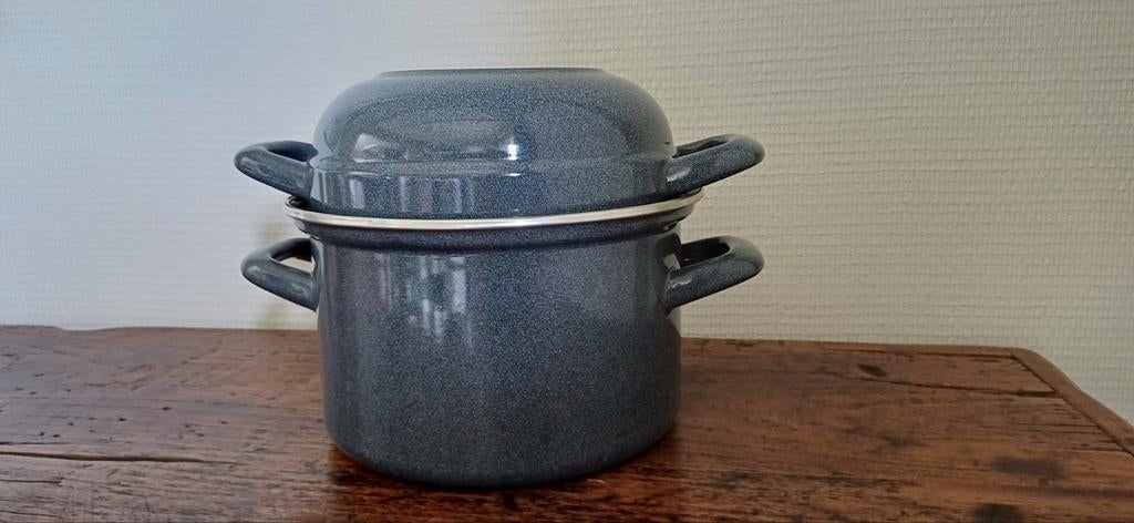 Mosselpot, Ophalen, Zo goed als nieuw