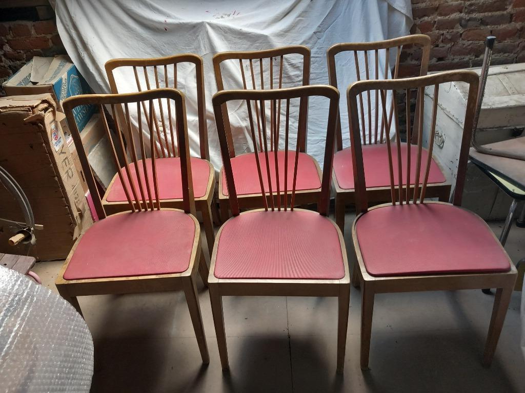 salle à manger, Maison & Meubles, Salles à manger complètes, Enlèvement, Utilisé, 1960 vintage, 6 à 8 chaises