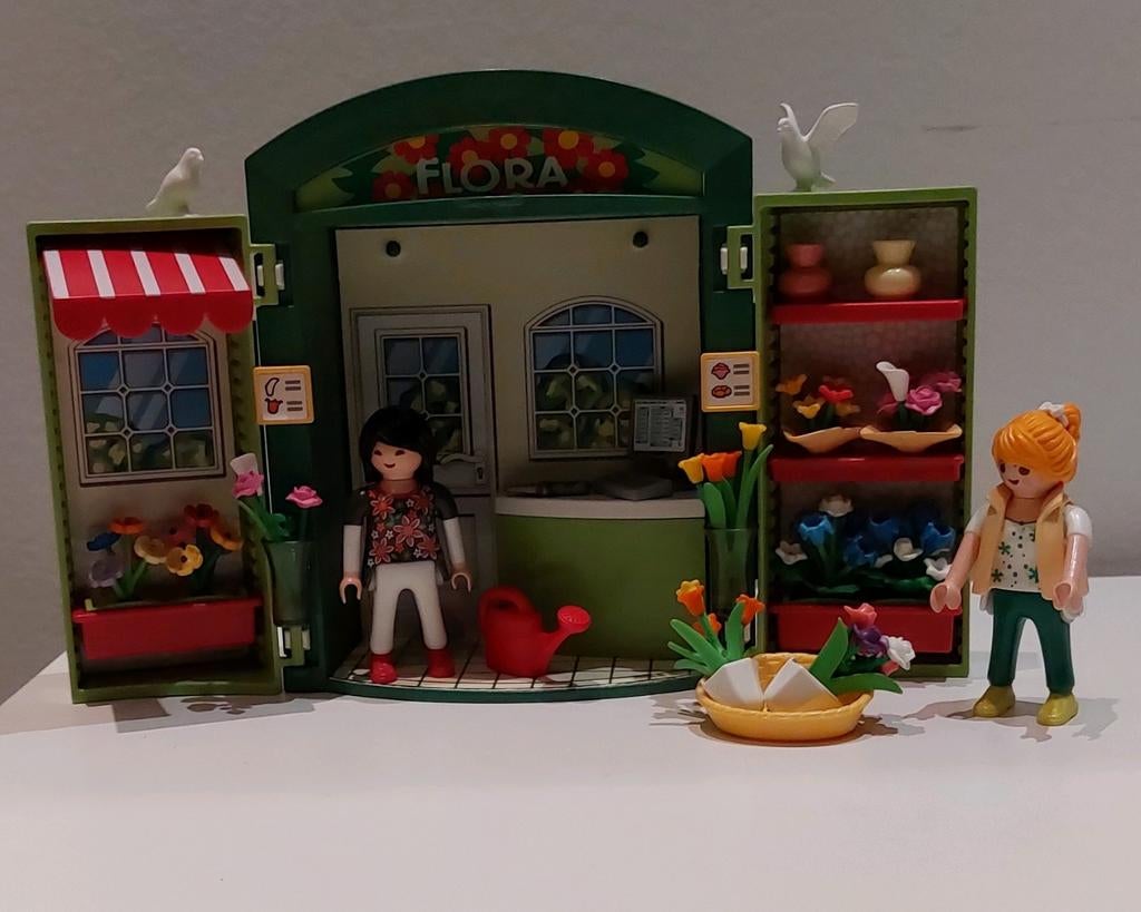 Playmobil City Life Speelbox Bloemenwinkel 5639, Kinderen en Baby's, Speelgoed | Playmobil, Ophalen of Verzenden, Complete set