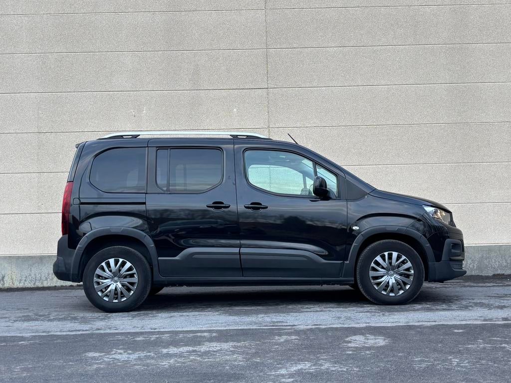 Peugeot Rifter /1.5 Blauwe HDI/Euro 6d ,2019 123.000 KM, Bluetooth, Monovolume, Euro 6, Zwart