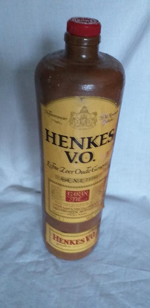 Henkes V.O fles 1 l, Antiek en Kunst, Ophalen of Verzenden
