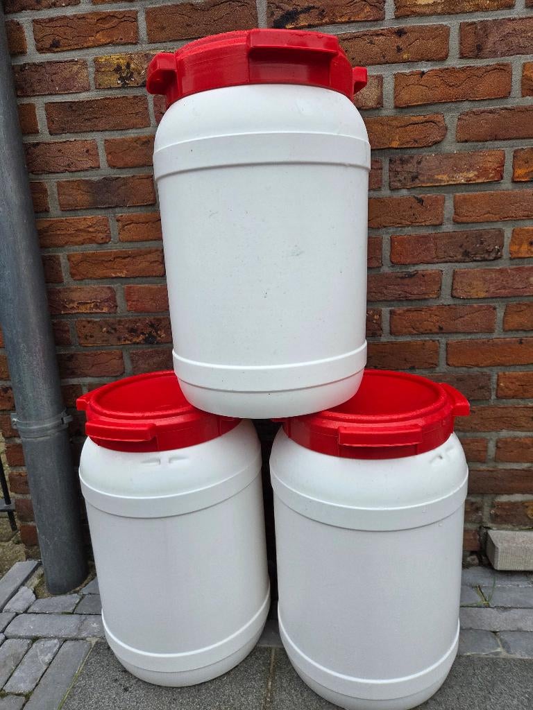 Nieuwe curtec vaten,tonnen van 20 L met schroefdeksel, Tuin en Terras, Regentonnen, Nieuw, Kunststof, Minder dan 75 liter, Ophalen