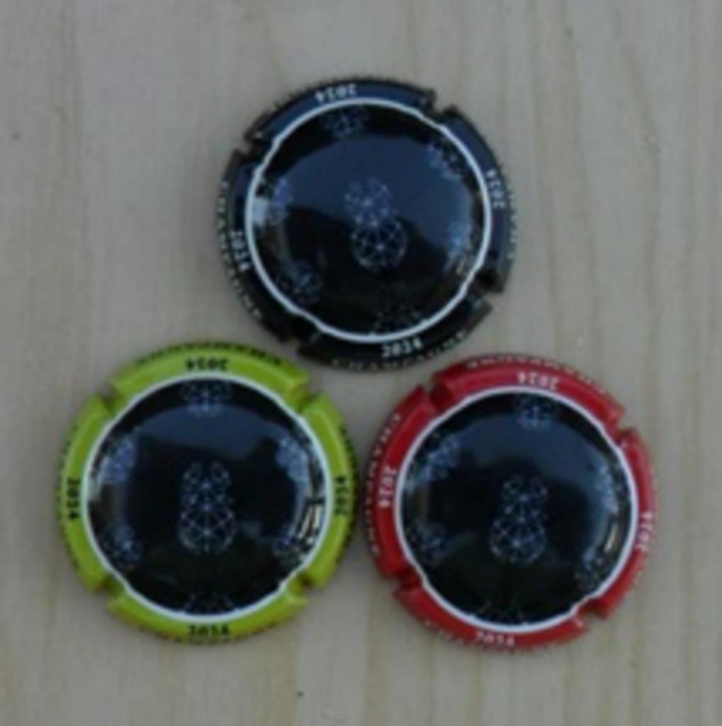 Champagne capsules - Generieken Atomium 2024 (G 1393), Envoi