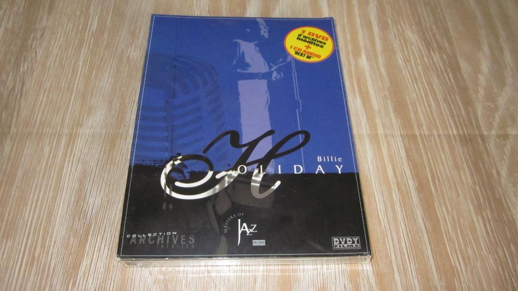 BILLIE HOLIDAY - Masters of Jazz - CD + DVD, 1960 tot 1980, Verzenden, Boxset, Zo goed als nieuw