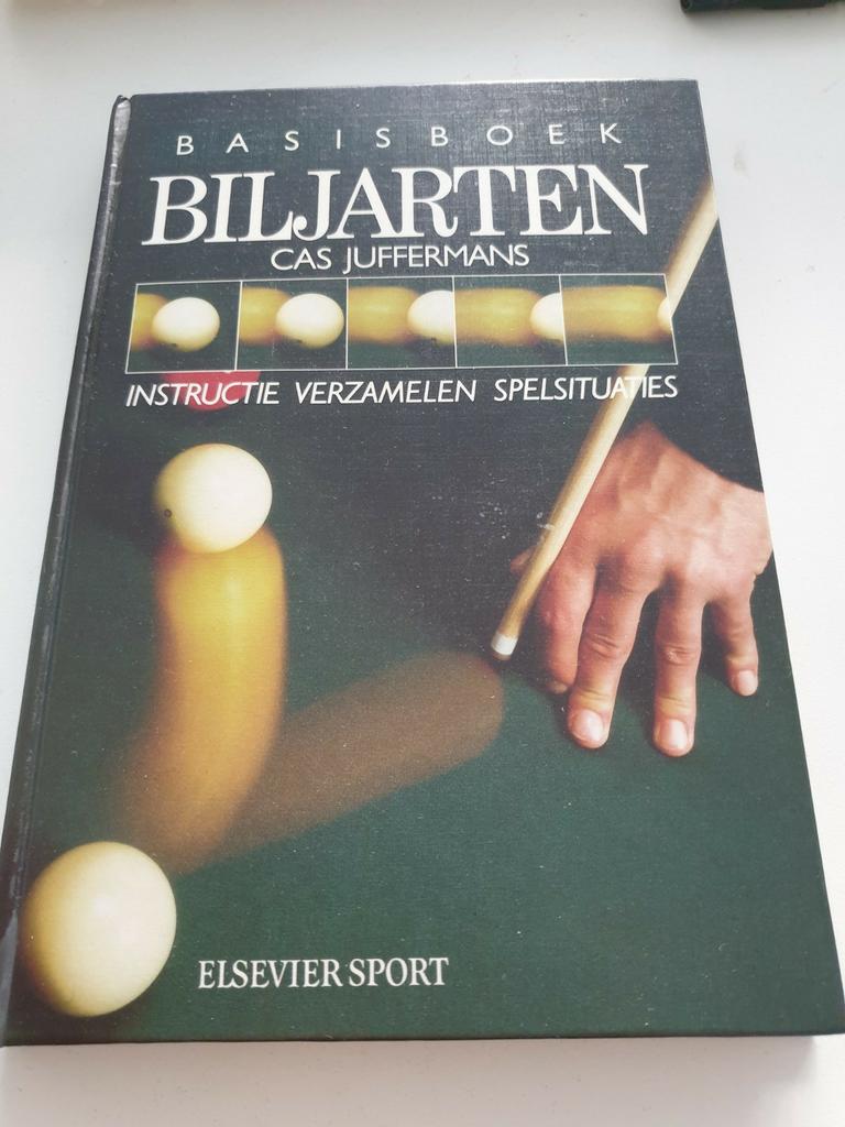 BASISBOEK BILJARTEN: INSTRUCTIE - VERZAMELEN- SPELSITUATIES, Boeken, Ophalen of Verzenden, Zo goed als nieuw
