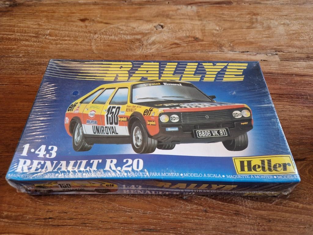 Heller 1/43 Modelbouw Renault R.20 Rallye, Enlèvement ou Envoi, Heller
