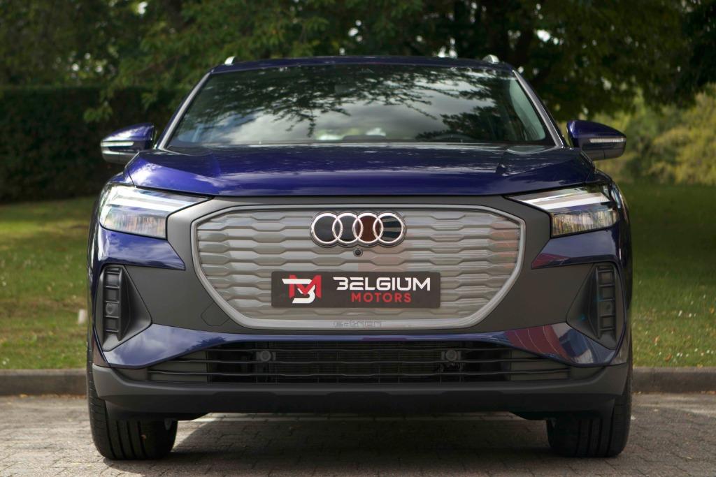 Audi Q4 e-tron - Adaptieve cruise - Cam - Nav, Auto's, Automaat, Blauw, 5 zetels, 5 deurs