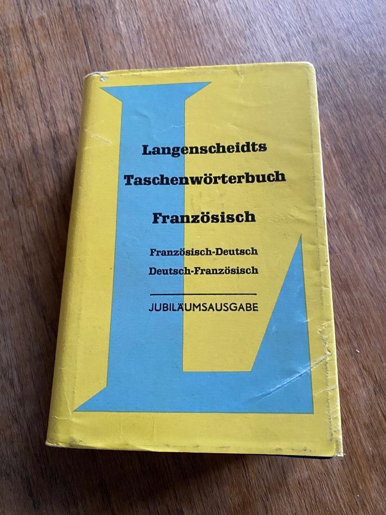 Langenscheidts Taschenwörterbuch Französisch - Deutsch Franz, Envoi, Utilisé, Non-fiction