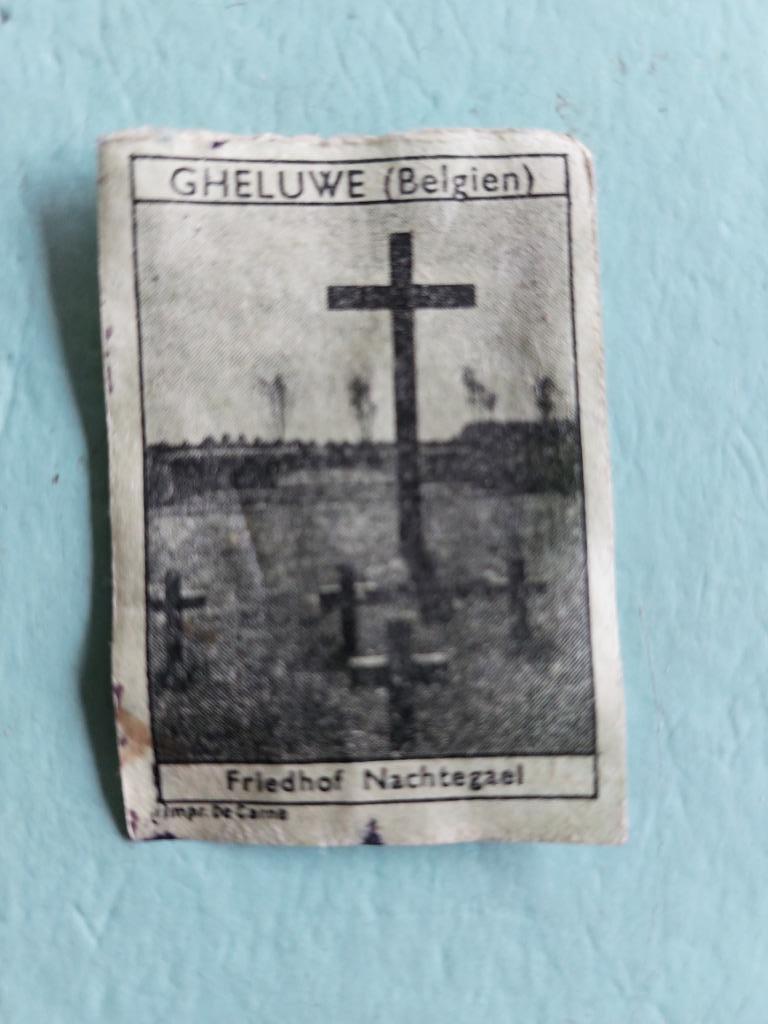 oude luciferetiket : Gheluwe (Friedhof Nachtegaal), Verzenden