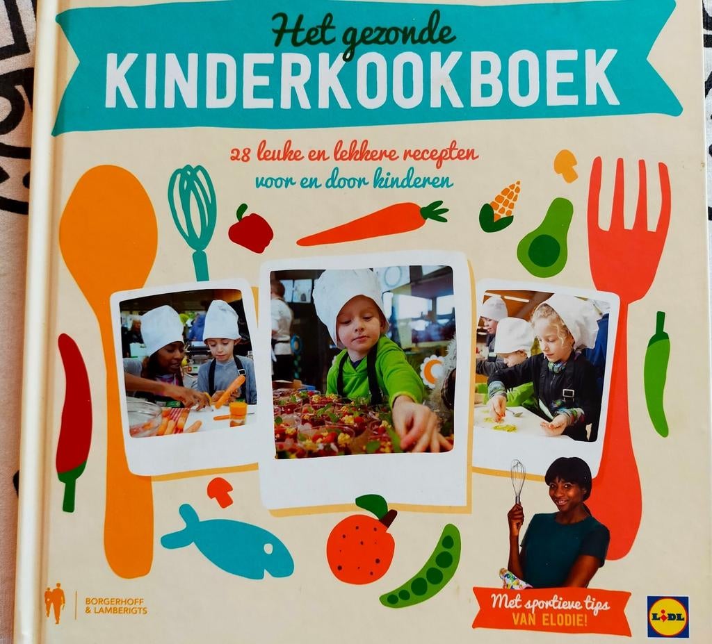 Gezonde kinderkookboek.Nog heel netjes., Ophalen, Zo goed als nieuw