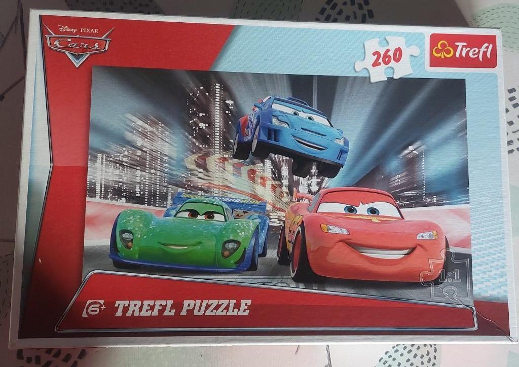 Cars puzzel 260 stukken, Enlèvement, Utilisé