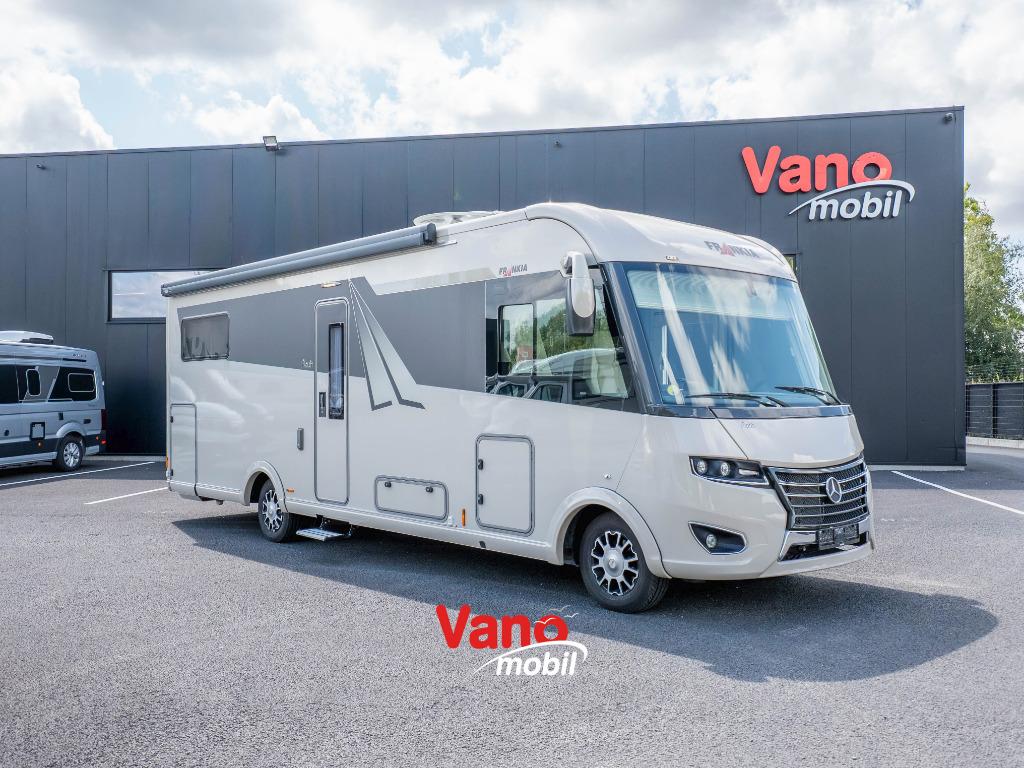 Frankia Platin 8600 Plus Mercedes, Caravans en Kamperen, Mercedes-Benz, Bedrijf, Diesel, Rondzit