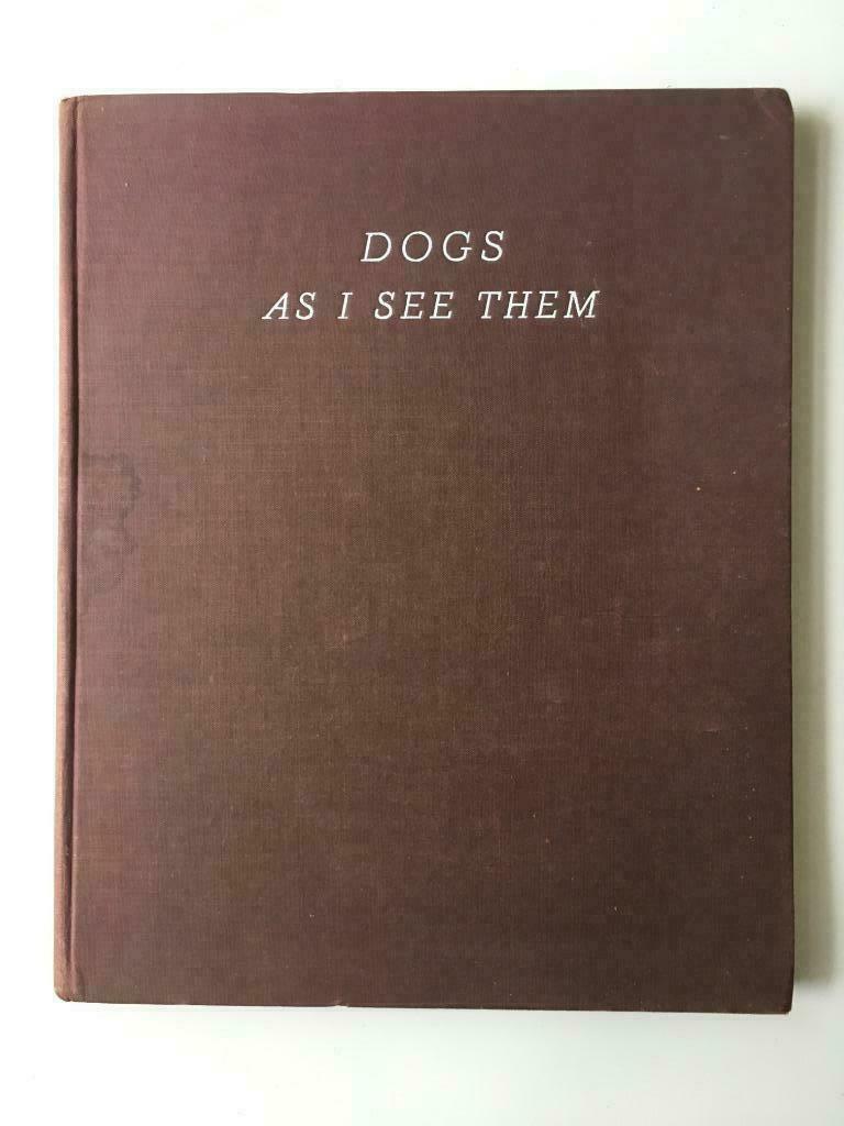 Dogs as I see them - Lucy Dawson - 1936, Ophalen of Verzenden, Gelezen, Schilder- en Tekenkunst