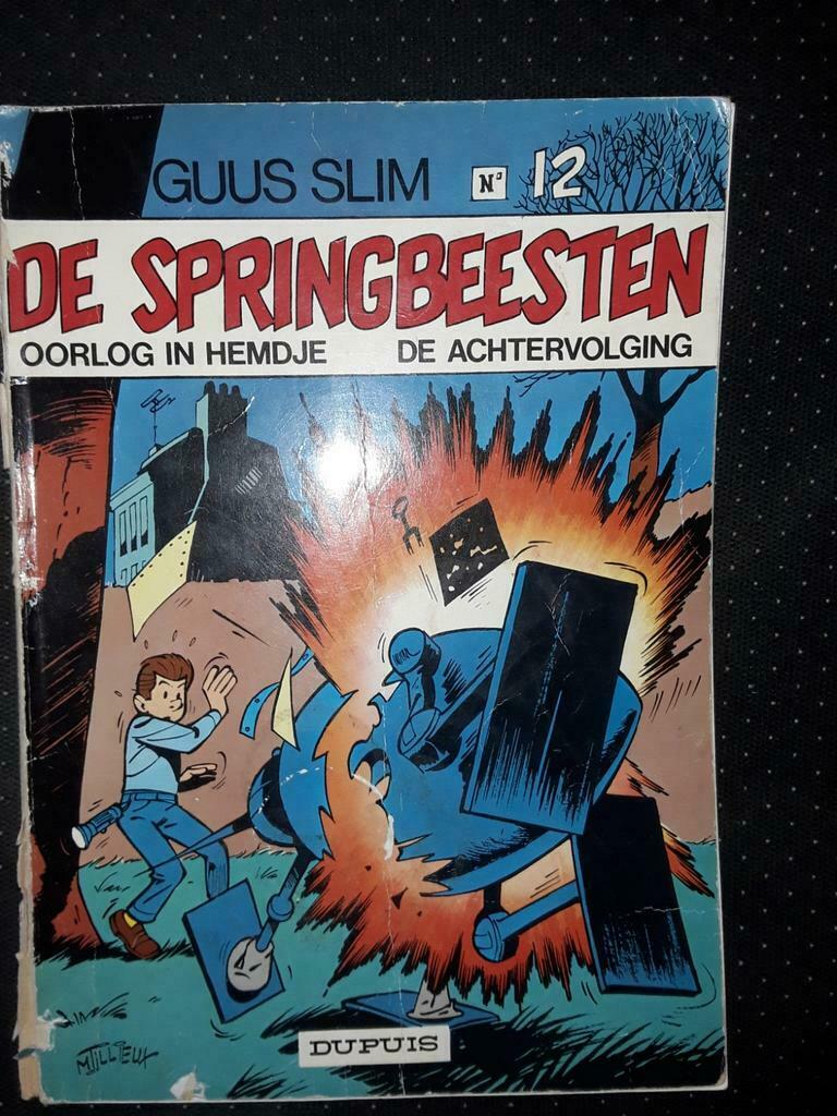 Guus Slim Springbeesten 12, Boeken, Eén comic, Ophalen of Verzenden, Gelezen, Europa